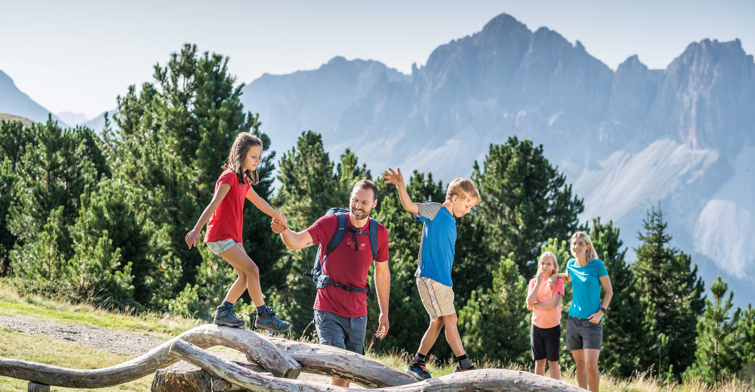 Familie Wandern Unterkunft Brixen Plose Südtirol