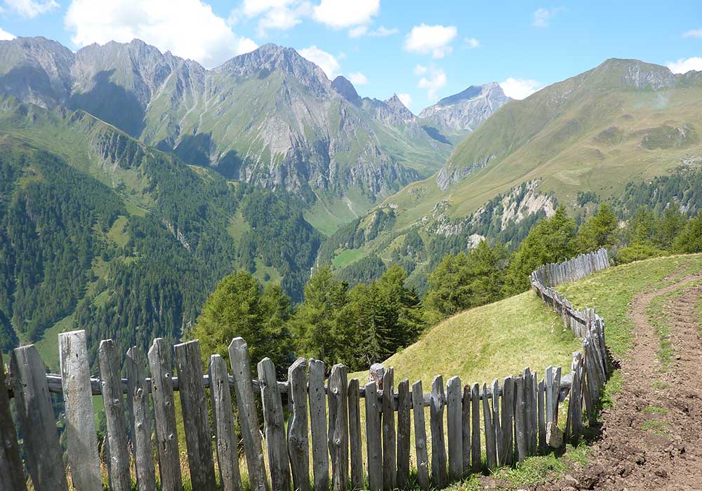 Familie Wandern Brixen Plose Südtirol