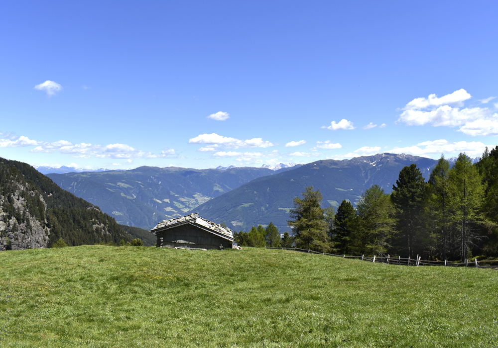 Wanderung Zirmait Spiluck Vahrn Aussicht